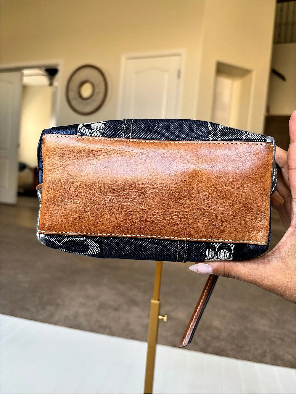 Coach denim patchwork - Picture 5 of 9